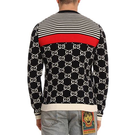 sweater gucci hombre originales|gucci sweater men's cheap.